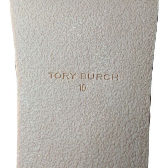 Tory Burch Miller Cloud Shearling Sandals Women's Size 10 Caramel Buttermilk - Picture 10 of 10